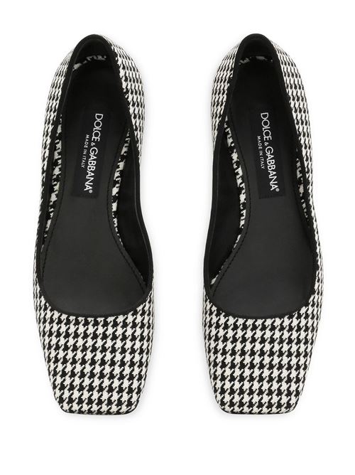 Pumps with houndstooth motif DOLCE&GABBANA | CD1873A9V0589697